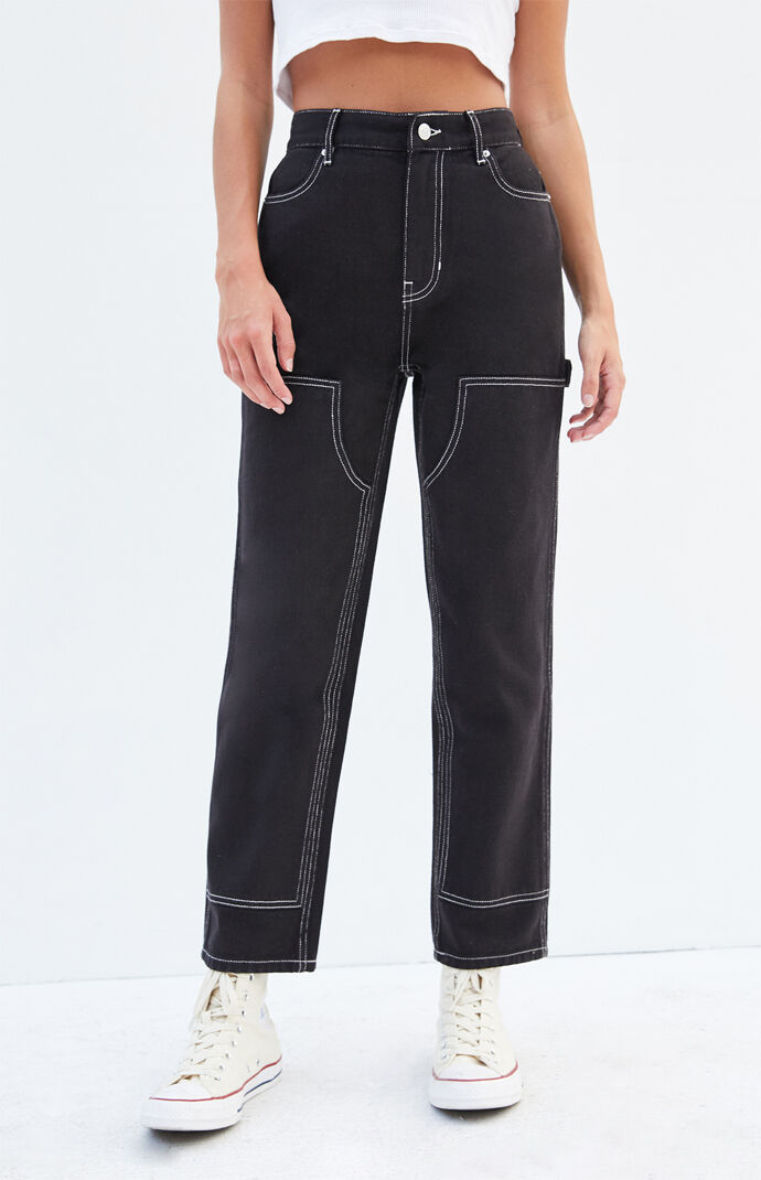 PacSun Black Workwear Cargo Pants | PacSun