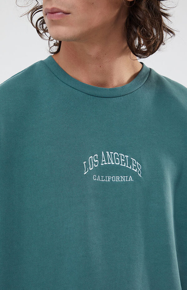 Pacsun Men's Los Angeles Embroidery Crew Neck Sweatshirt