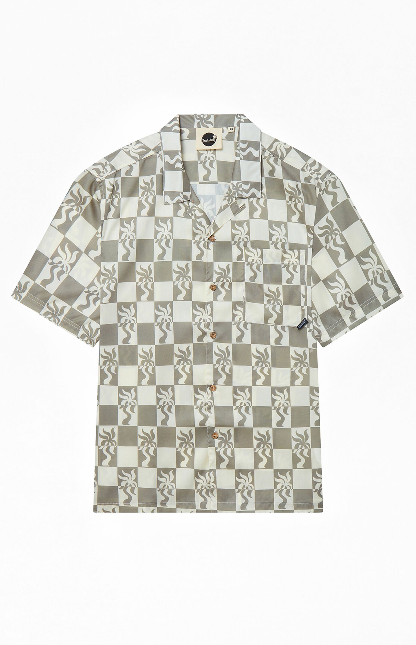 Boardies Clara Palm Camp Shirt