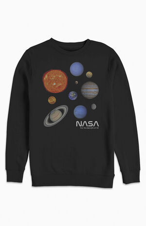 Planets Benefit Of All NASA Sweatshirt image number 1