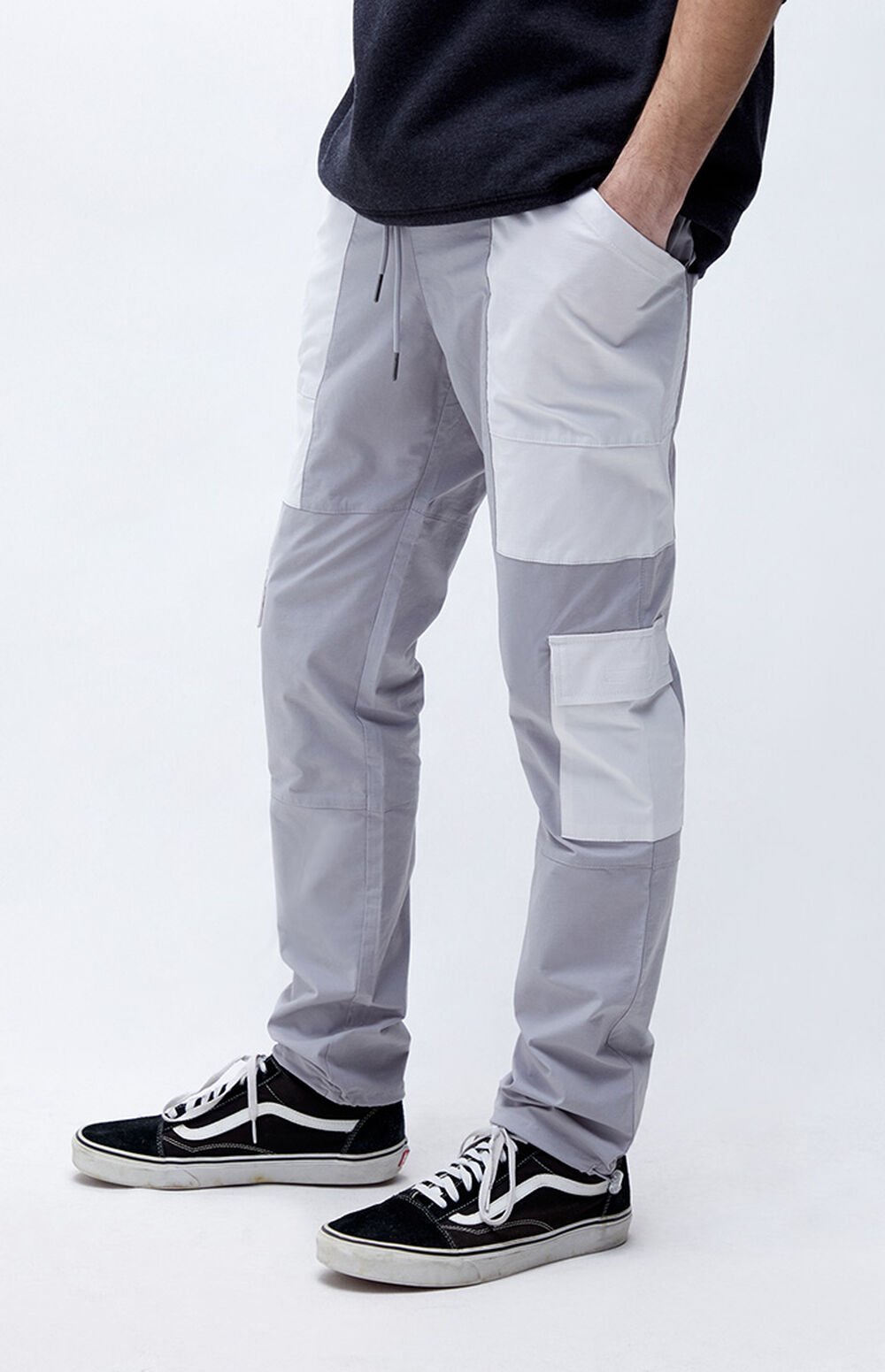 PacSun Gray Slim Cargo Pants PacSun