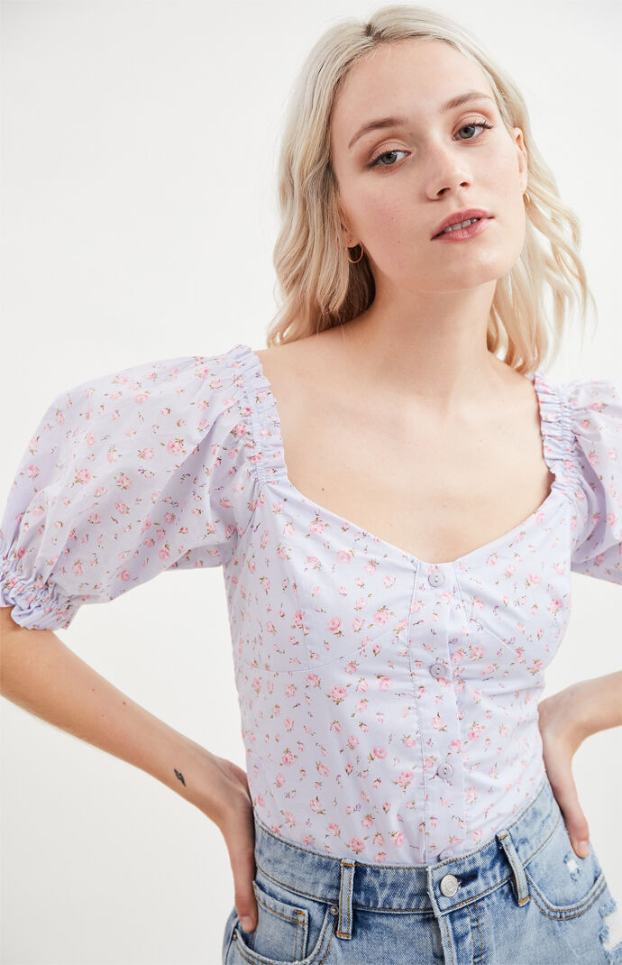 Ava Puff Sleeve Top