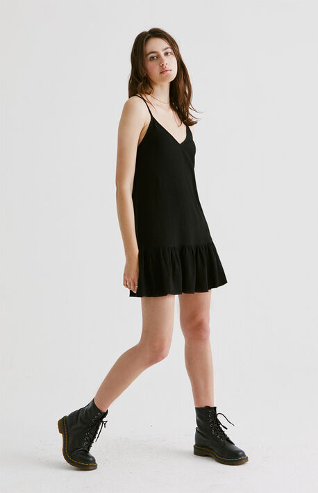 Dropped Waist Babydoll Dress