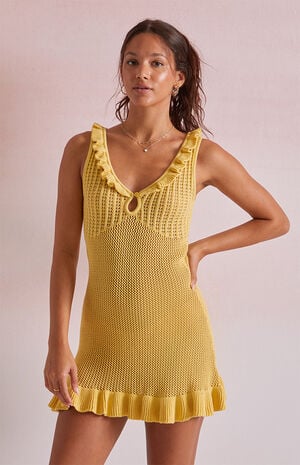 Cecily Crochet Mini Dress image number 2