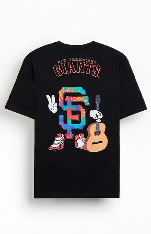 SF Giants Guitar Cartoon T-Shirt image number 1