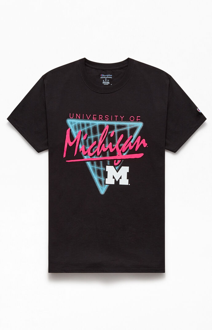 Champion 80s University Of Michigan T Shirt Pacsun
