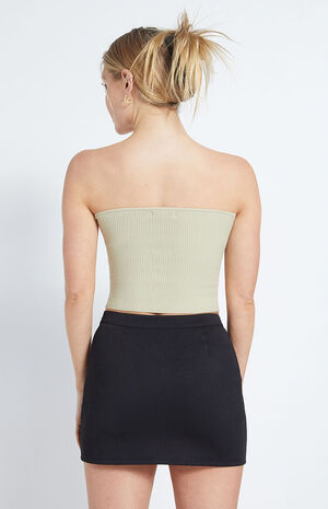 Basic Sweater Tube Top image number 3