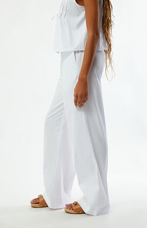 High Waisted Tie Waist Pants image number 3