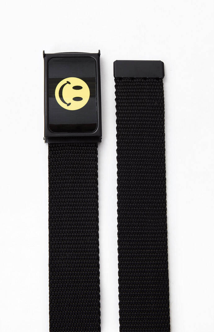 Smiley Webbed Belt