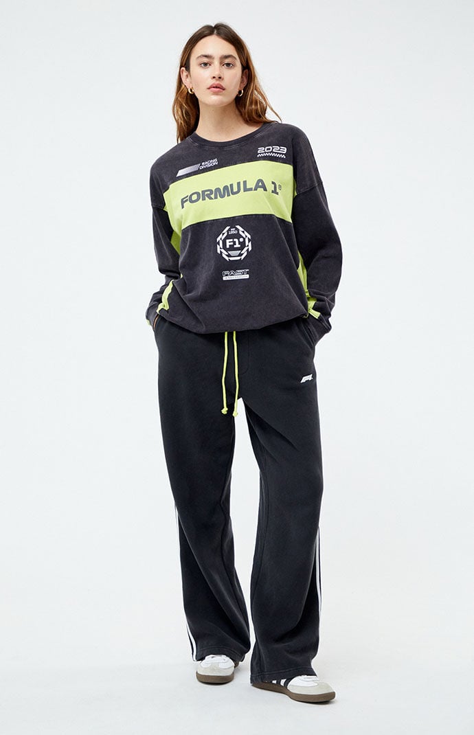 Formula 1 x PacSun Eco Racer Wide Leg Sweatpants | PacSun