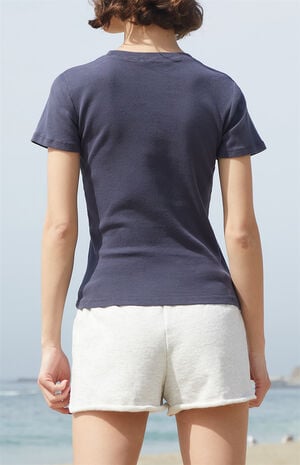 Dark Blue Jasmine T-Shirt image number 3