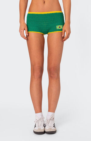 Brasil Crochet Shorts image number 2