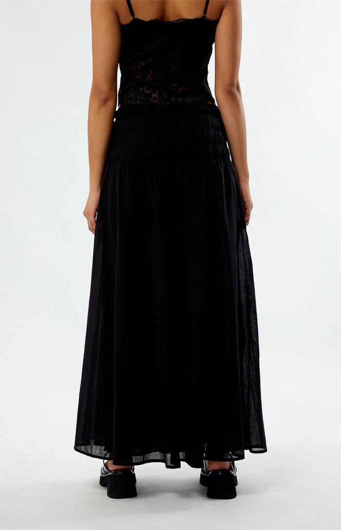 Canton Maxi Skirt in Black