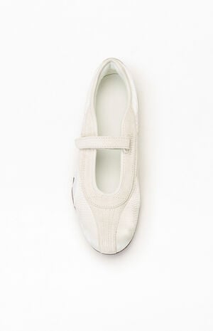 Women's Taupe Ultra Lo Mary Jane Sneakers image number 5
