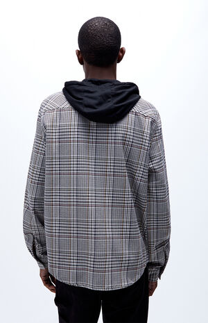 Sintra Hooded Flannel Shirt Sintra Hooded Flannel Shirt image number null