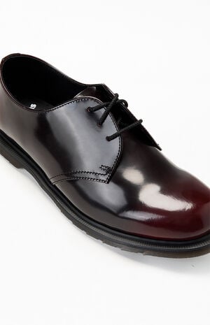 Cherry Red Arcadia Mayfar Leather Shoes image number 6