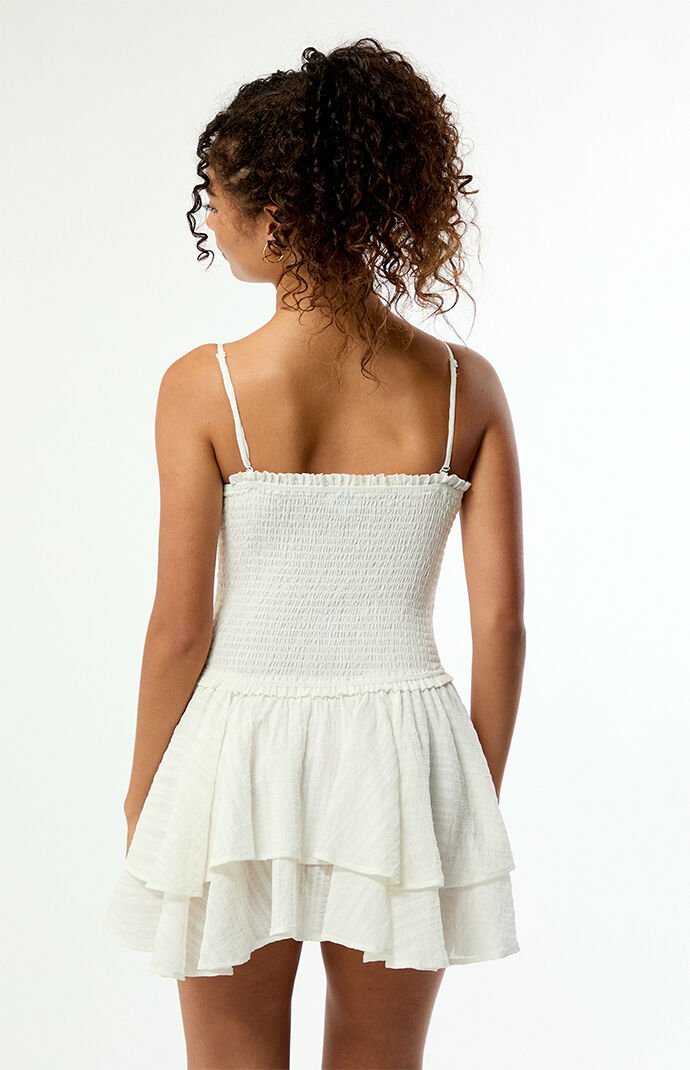 Your Favorite Lily Removable Strap Smocked Mini Dress | Pacsun