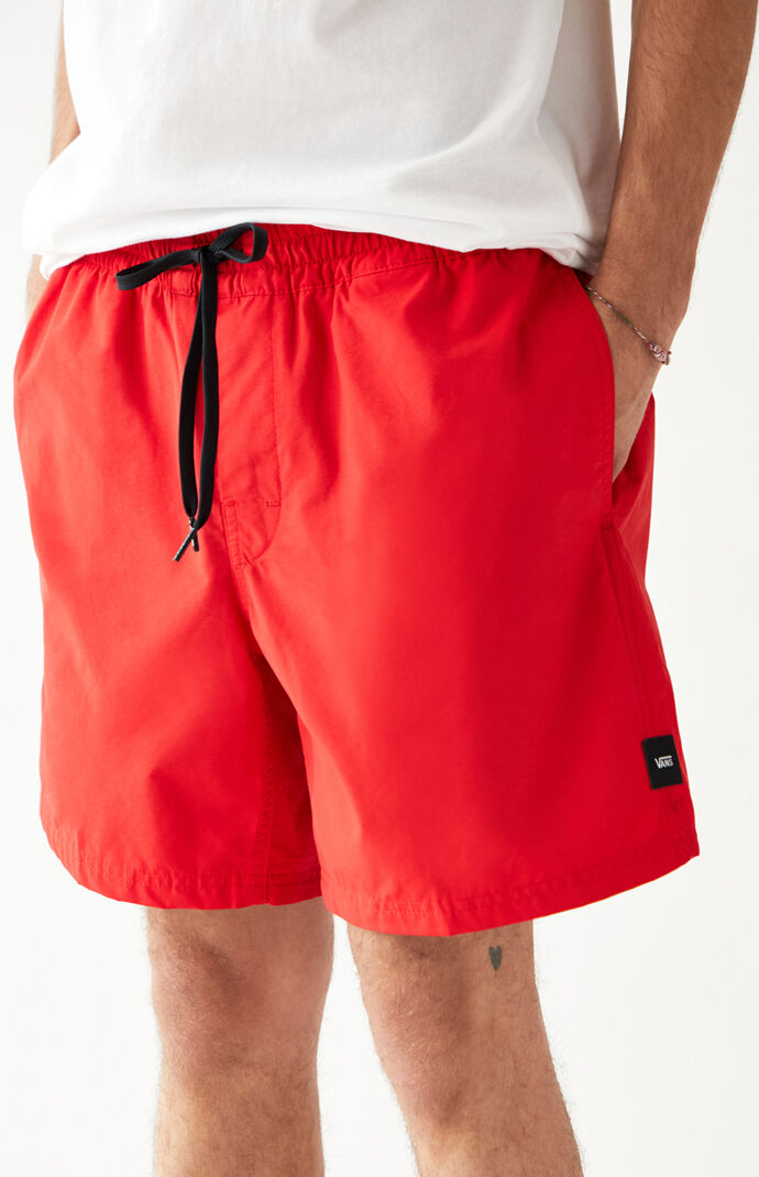 Red Primary Volley Shorts