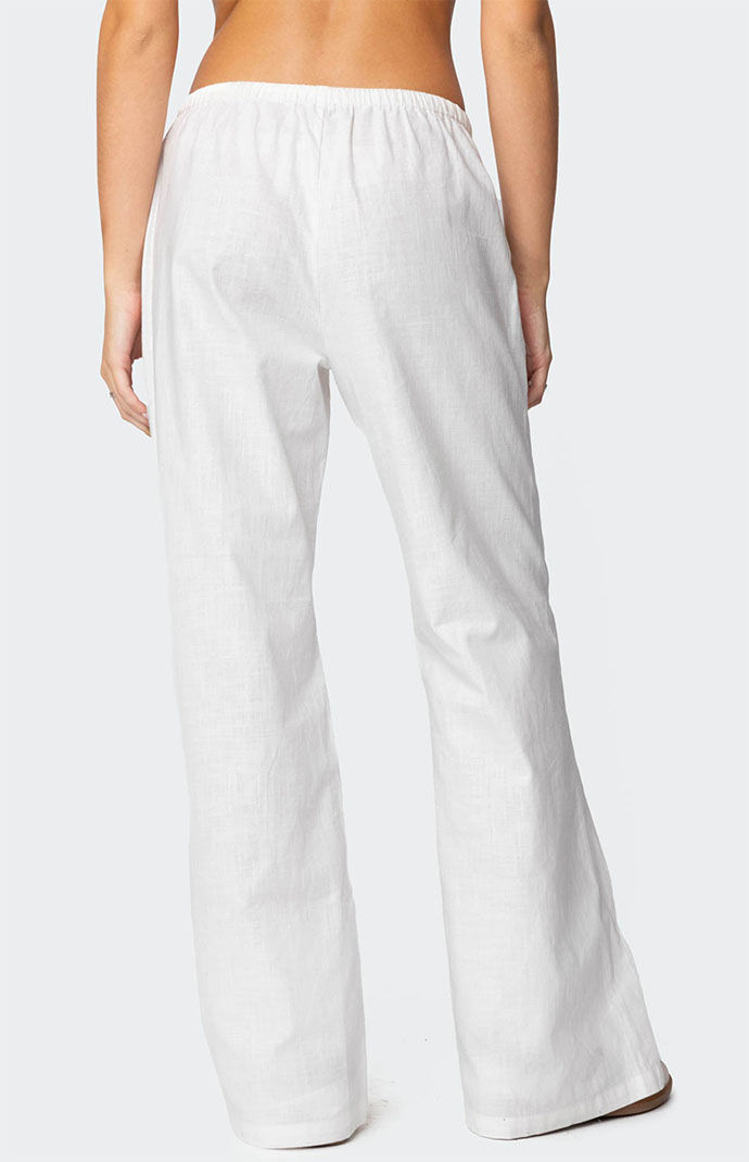 Edikted Alexa Linen Blend Pants