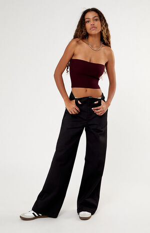 Basic Sweater Tube Top image number 3