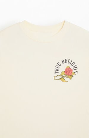 Floral Snake Oversized T-Shirt image number 3