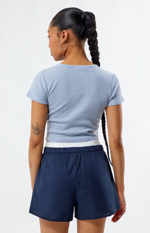 Exposed Waist Boxer Shorts image number 3