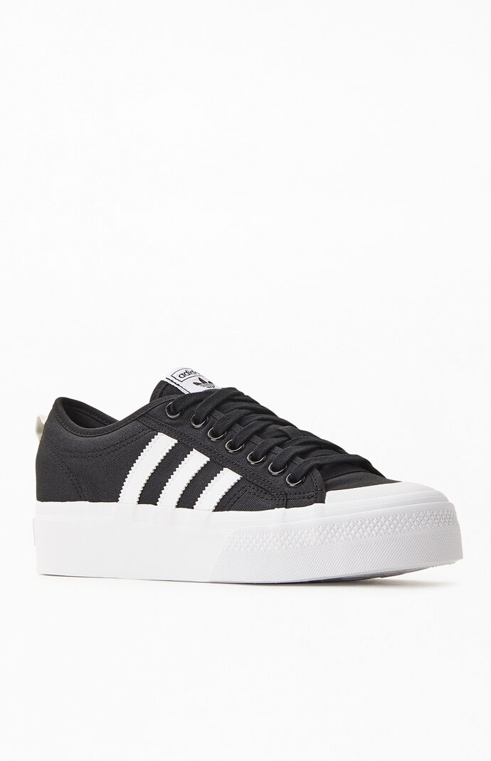 Black Nizza Platform Sneakers