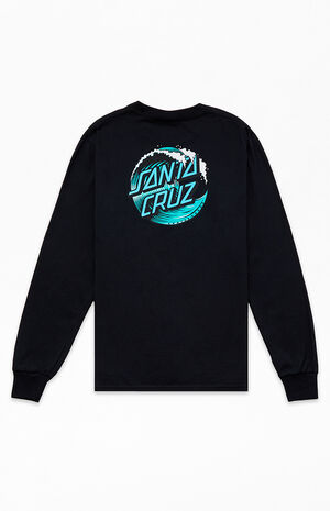 Kids Wave Dot Long Sleeve T-Shirt image number 1