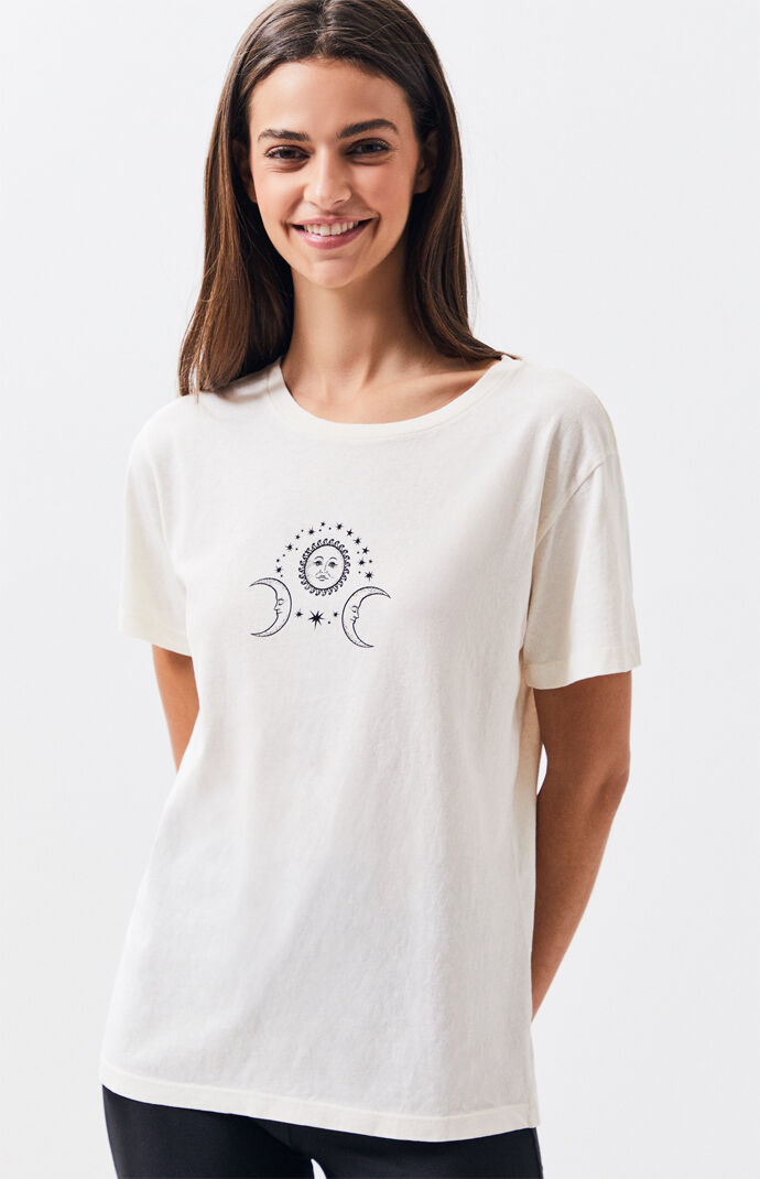 Holiday Festival Moon Design Large Print Men/'s T-Shirt