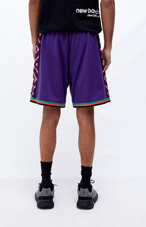 Mitchell & Ness NBA Swingman All Star East 1994-95 Shorts Men Sport & Team Shorts Purple in Size:L