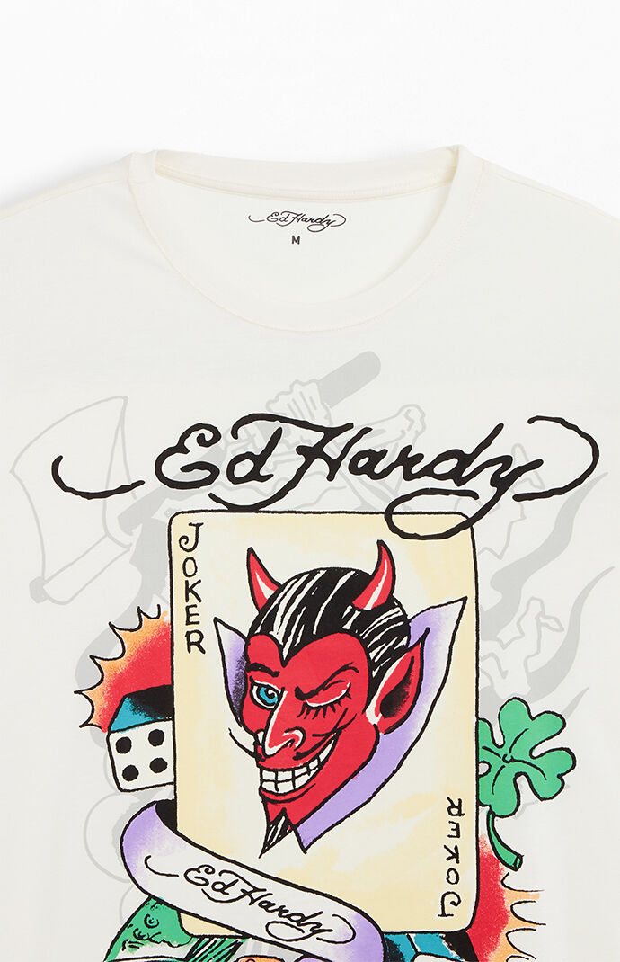 Ed Hardy Joker Throwback T-Shirt