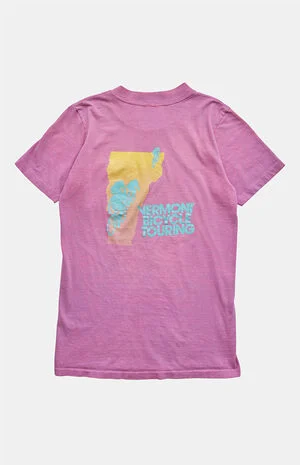 '80s Vermont Bicycle Touring T-Shirt image number 1