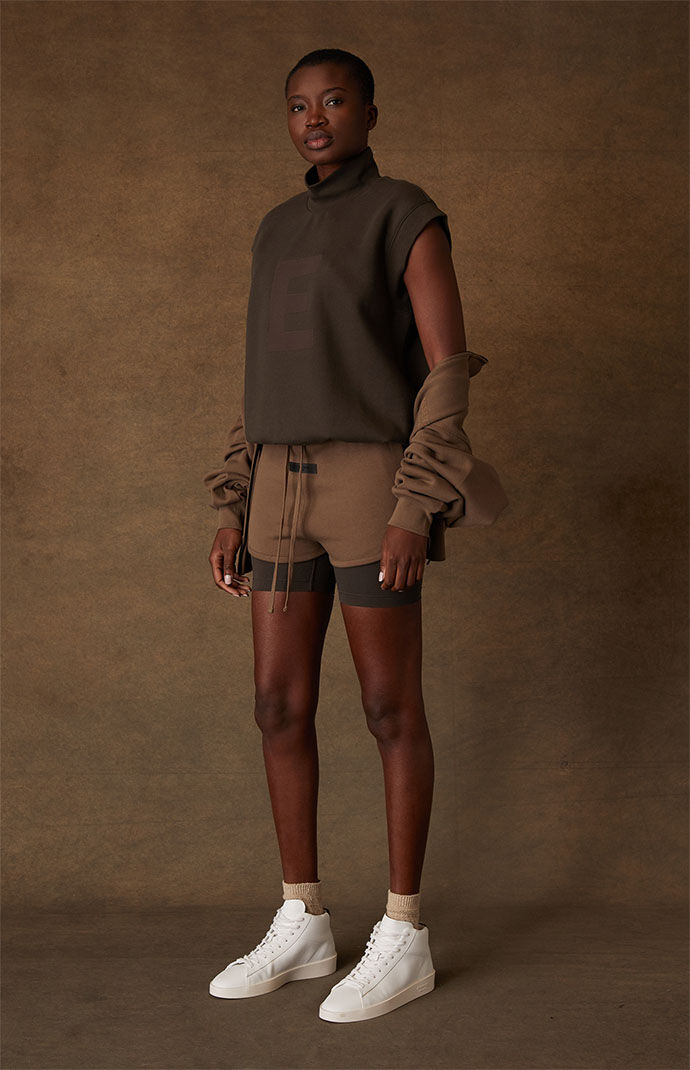 Sleeveless sweatshirt womens on sale
