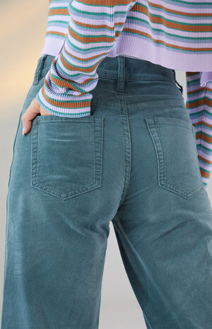 PacSun Sage Corduroy High Waisted Baggy Jeans | PacSun