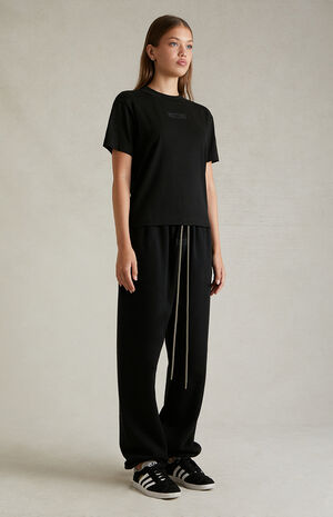 Women's Black T-Shirt image number 6