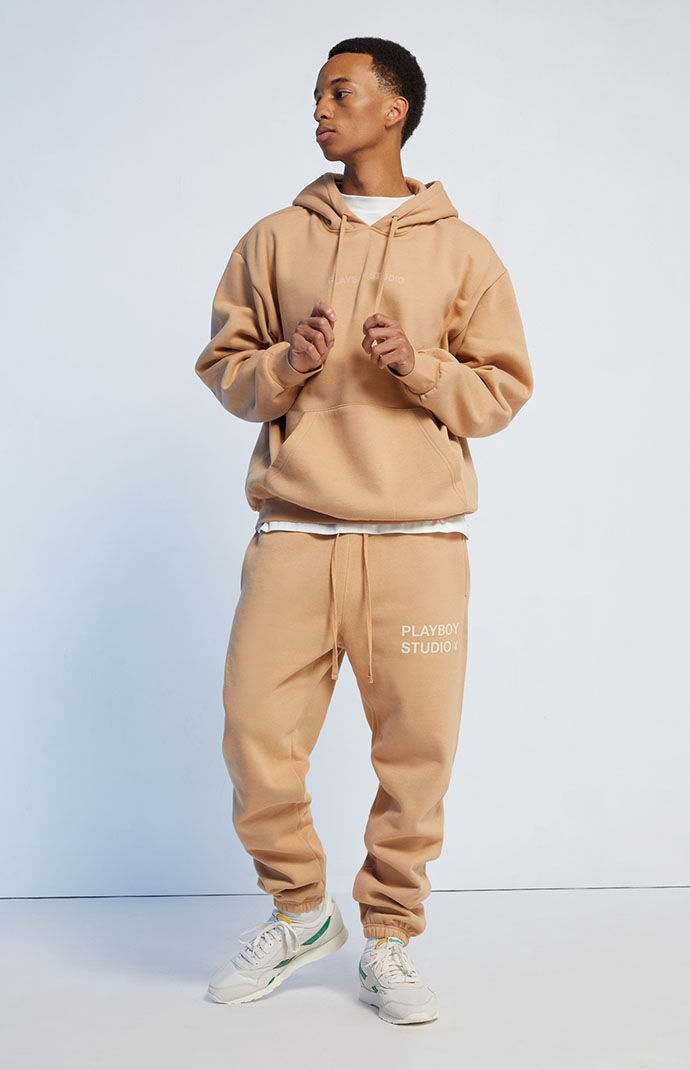 Playboy tan hoodie online
