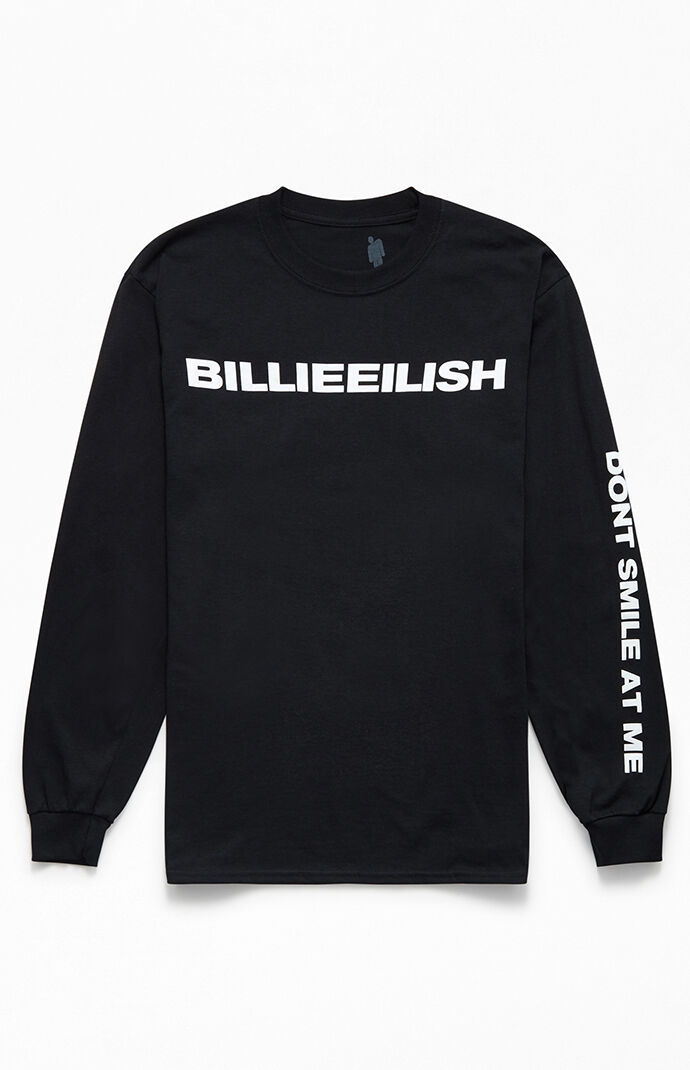 Billie Eilish Logo Long Sleeve T Shirt Pacsun