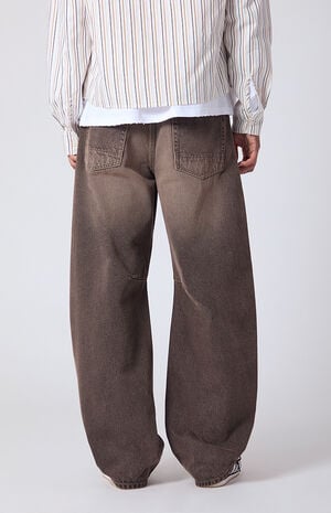 Mason Baggy Barrel Jeans Brown image number 5