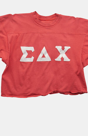 80s Delta Sigma Theta Cropped Graphic Top image number 3