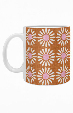 Orange Flower Coffee Mug image number 2