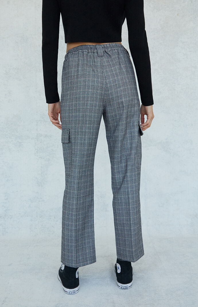 PacSun Plaid Utility Cargo Pants PacSun