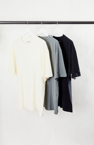 3 Pack Basic Oversized T-Shirts image number 1