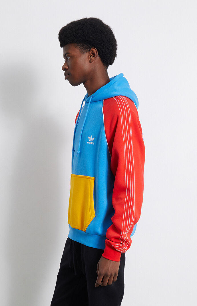 Varsity Color Block Hoodie
