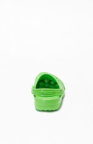 Kids Classic Neon Highlighter Clogs image number 3