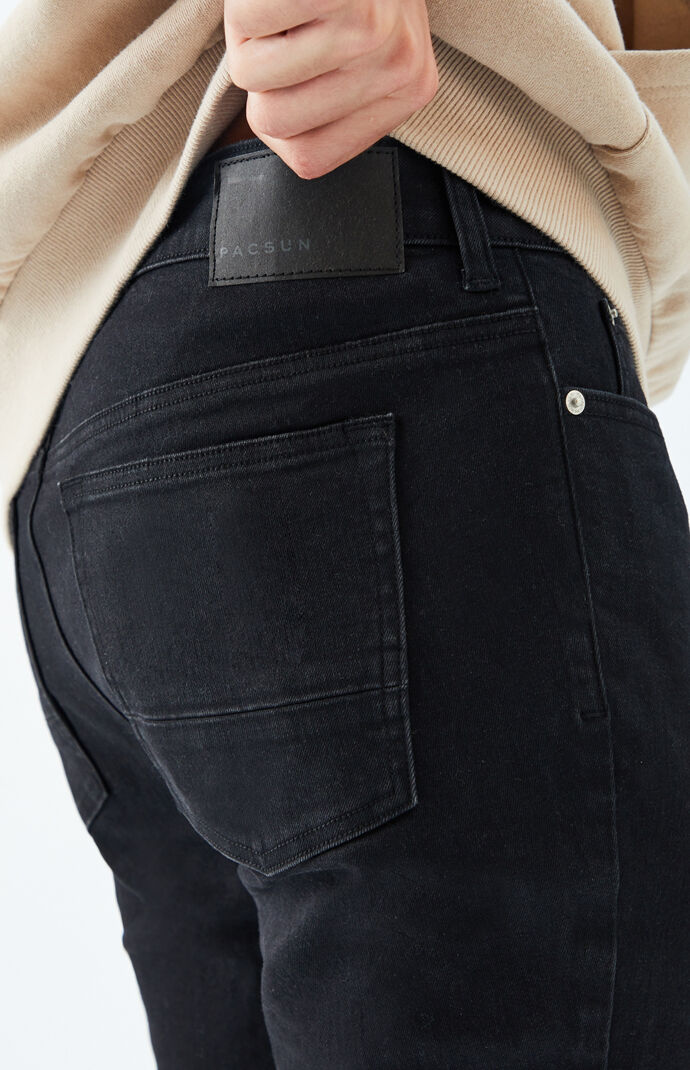 PacSun Black Stacked Skinny Jeans PacSun