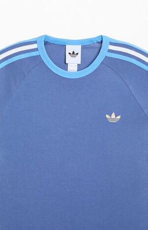 Blue&nbsp;Three Stripe T-Shirt image number 2