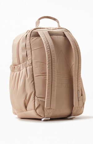 Recycled Beige OG Puffer Backpack image number 3