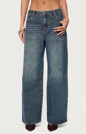 Santi Low Rise Wide Leg Jeans image number 1