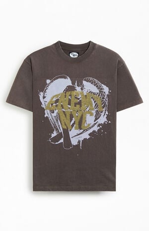 College Rhinestone T-Shirt image number 1