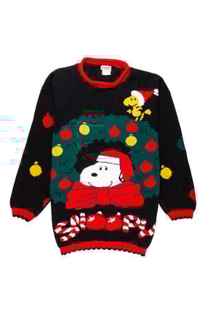 Snoopy Knit Sweater image number 1